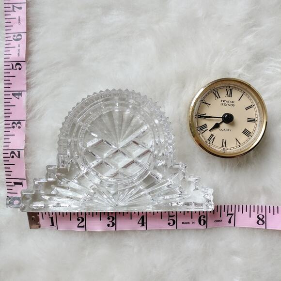 Godinger Vintage Crystal Clock - Picture 5 of 7